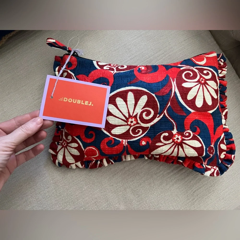 NWT La DOUBLE J Hand Pouchette Bag - Picture 1 of 4